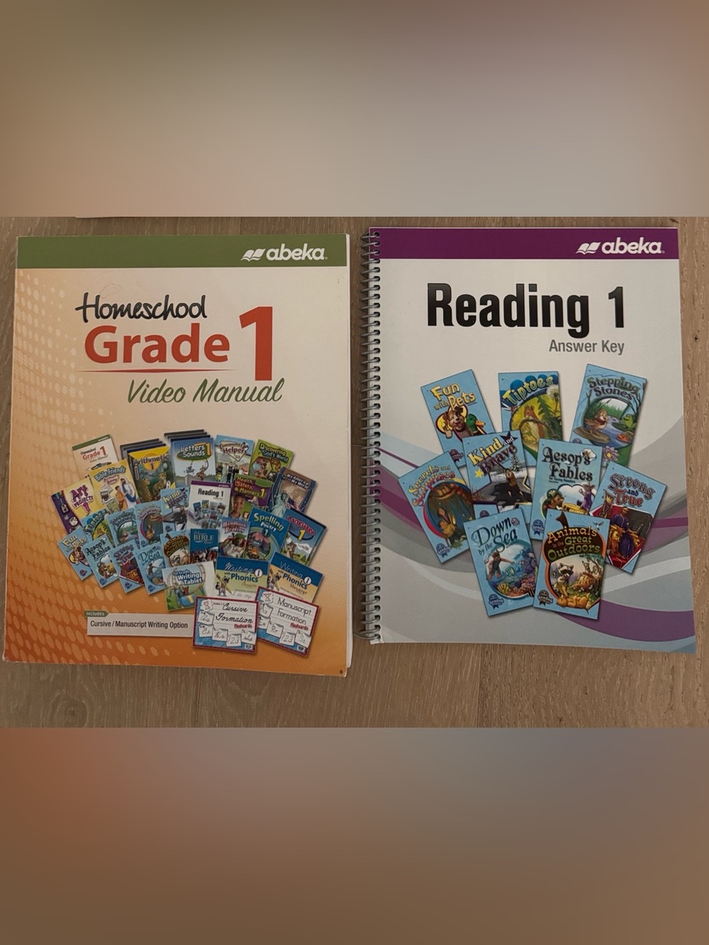 TEACHER GUIDES Abeka Grade 1 Reading and Homeschool video manual